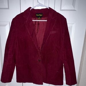 Paul Shaw Jackt women’s size14 red wine